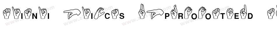 Mini Pics Uprooted Twig字体转换